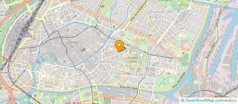 localisation de l'entreprise PIKCUP à STRASBOURG