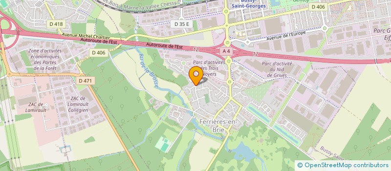 localisation de l'entreprise PIKI FOOD  FERRIERES-EN-BRIE