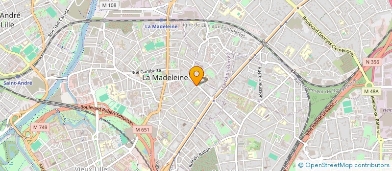 localisation de l'entreprise PIKIM à LA MADELEINE