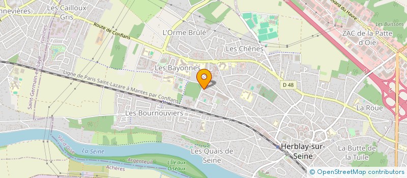 localisation de l'entreprise PIKO DRIVE  HERBLAY-SUR-SEINE