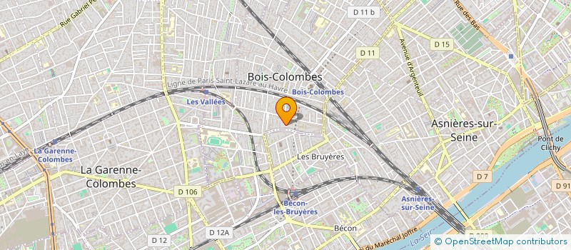 localisation de l'entreprise PIKOMIT à BOIS-COLOMBES