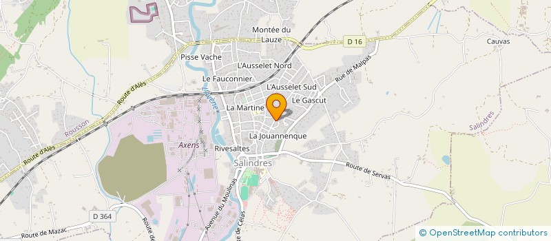 localisation de l'entreprise PIKPOCKET TCG  SALINDRES