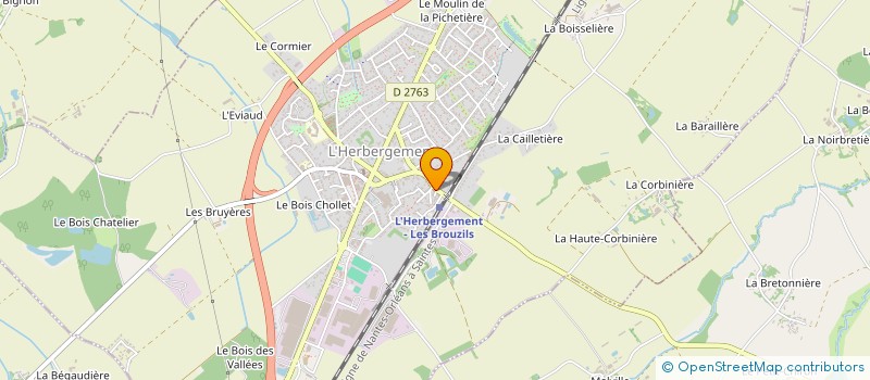 localisation de l'entreprise PIL 85  L'HERBERGEMENT