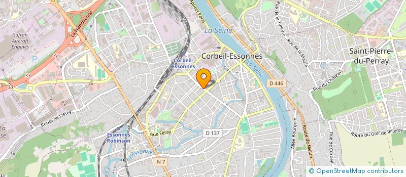 localisation de l'entreprise PIL POILS  CORBEIL-ESSONNES
