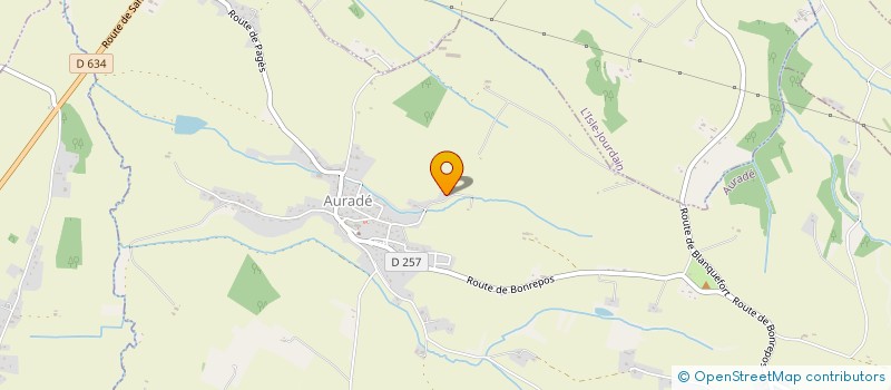 localisation de l'entreprise PILA PILLUS  AURADE