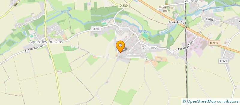 localisation de l'entreprise PILABE  DUISANS