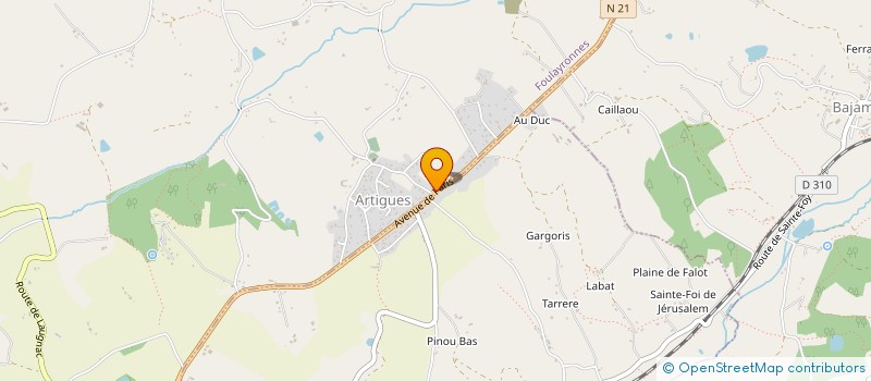 localisation de l'entreprise PILAF  PONT-DU-CASSE