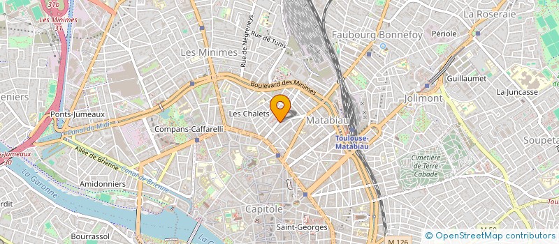 localisation de l'entreprise PILAFON ASSOCIATION à TOULOUSE