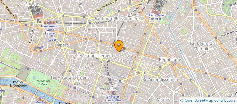 localisation de l'entreprise PILAM  PARIS