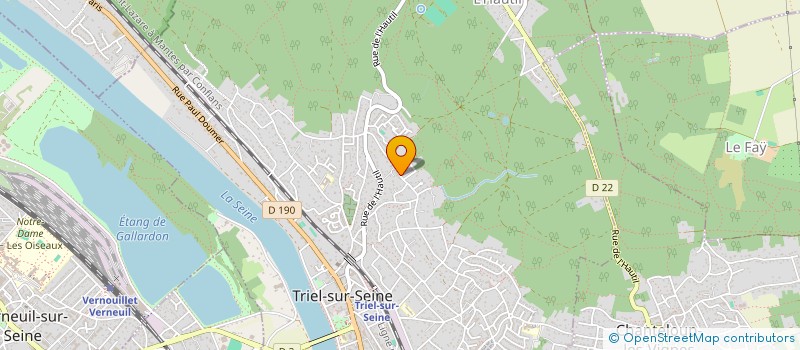 localisation de l'entreprise PILARD &JAC  PARIS