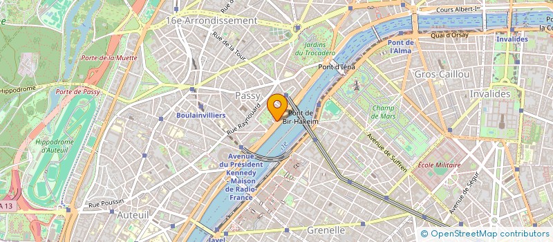 localisation de l'entreprise PILARDO  PARIS