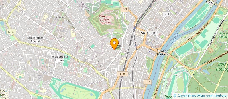 localisation de l'entreprise PILASTRE à SURESNES