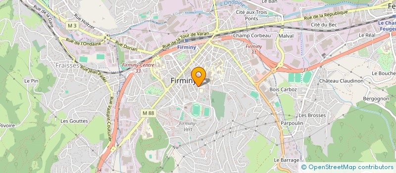 localisation de l'entreprise PILASTRO  VALRAS-PLAGE