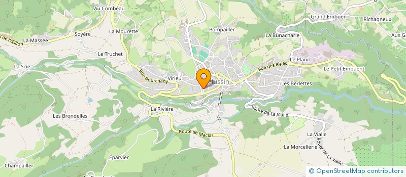 localisation de l'entreprise PILAT LOISIRS à PELUSSIN