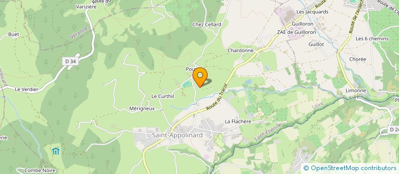 localisation de l'entreprise PILAT TONIC  MACLAS