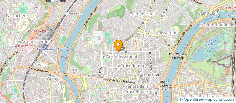 localisation de l'entreprise PILATES AND CO LYON 4E à LYON