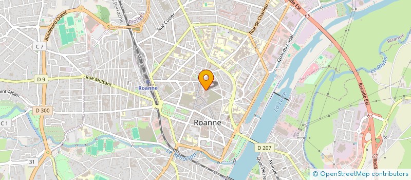 localisation de l'entreprise PILATEZ MOI à ROANNE