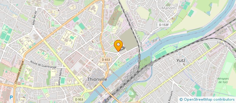 localisation de l'entreprise PILAU à THIONVILLE