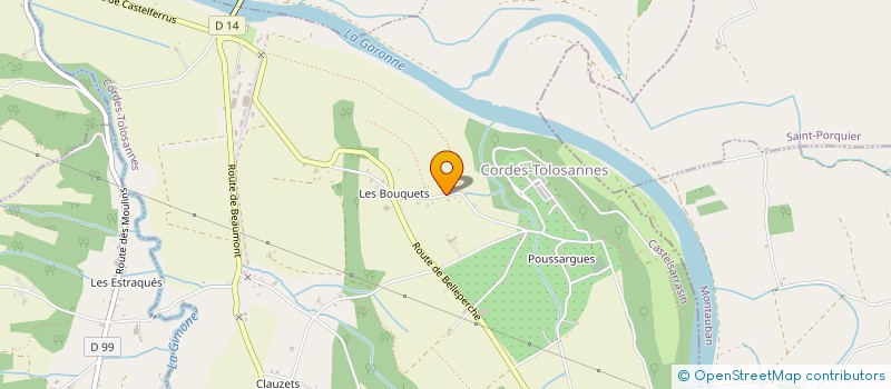 localisation de l'entreprise PILAYE  CORDES-TOLOSANNES