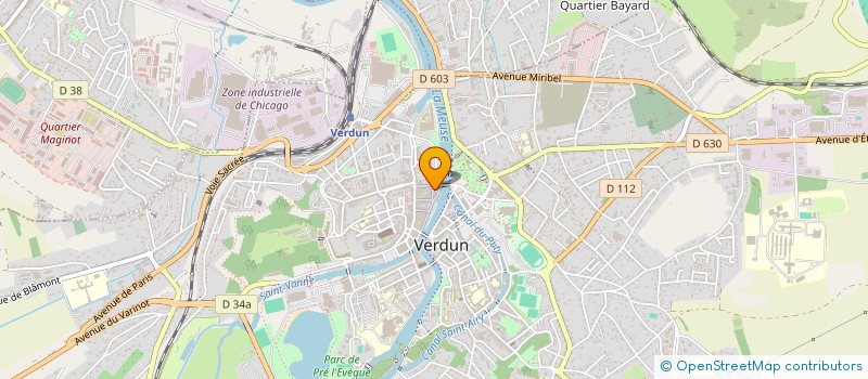 localisation de l'entreprise PILE OU FACE à VERDUN