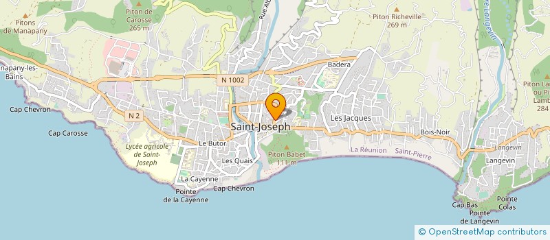 localisation de l'entreprise PILE OU FACE à SAINT-JOSEPH