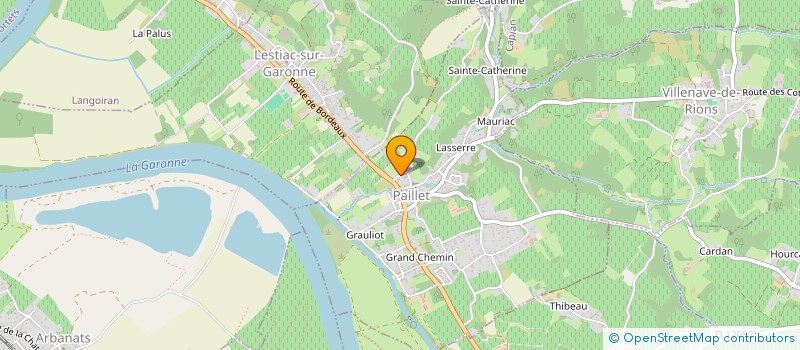 localisation de l'entreprise PILE OU FACE  PAILLET