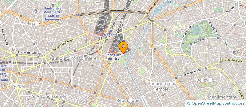 localisation de l'entreprise PILE POIL  PARIS