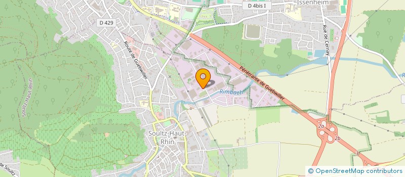 localisation de l'entreprise PILE POILS MULHOUSE  SOULTZ-HAUT-RHIN