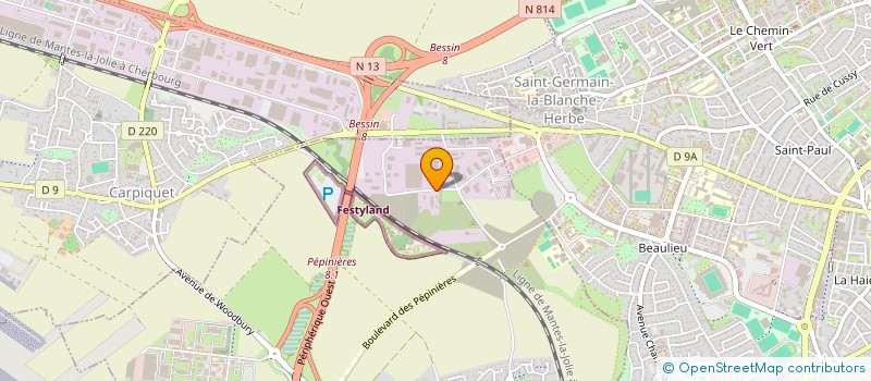 localisation de l'entreprise PILE POILS PLUMES  BRETTEVILLE-SUR-ODON