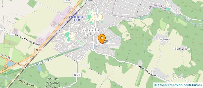 localisation de l'entreprise PILGRIM  LES ESSARTS-LE-ROI