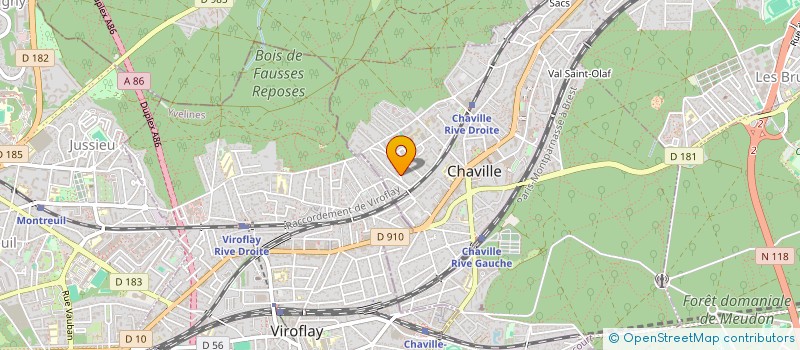 localisation de l'entreprise PILGRIM & CIE à CHAVILLE