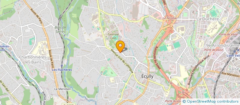 localisation de l'entreprise PILHERBE IMMO  ECULLY