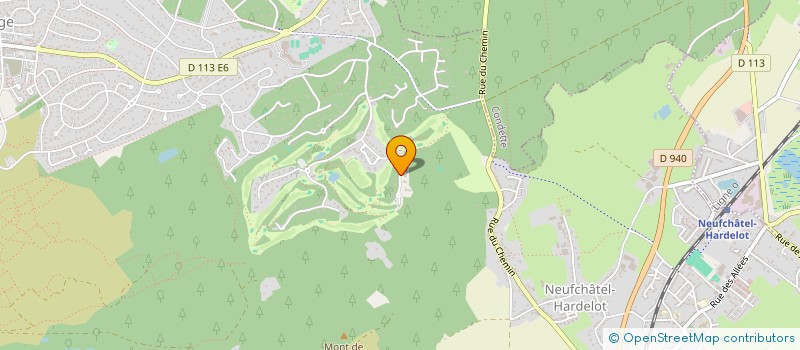 localisation de l'entreprise PILHOURS  NEUFCHATEL-HARDELOT