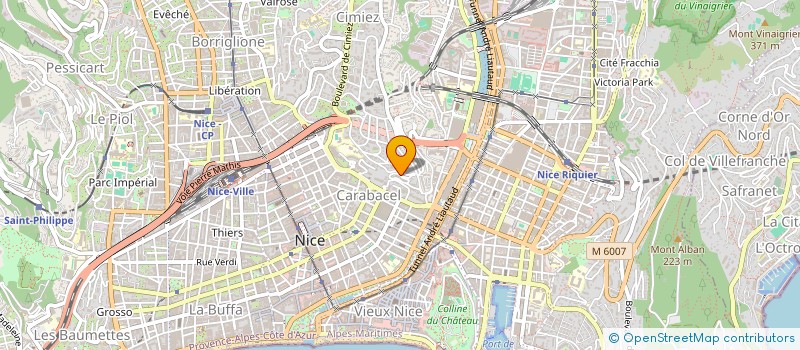 localisation de l'entreprise PILIER à NICE