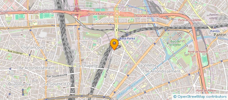 localisation de l'entreprise PILIER D ANGLE  PARIS