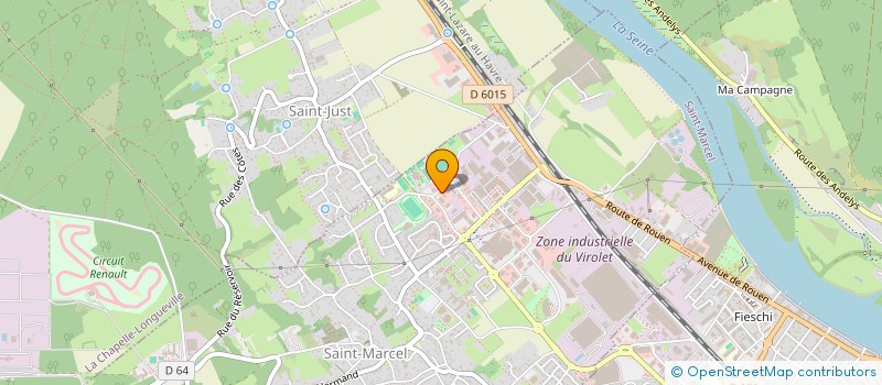 localisation de l'entreprise PILIFORMATION SAS  SAINT-MARCEL