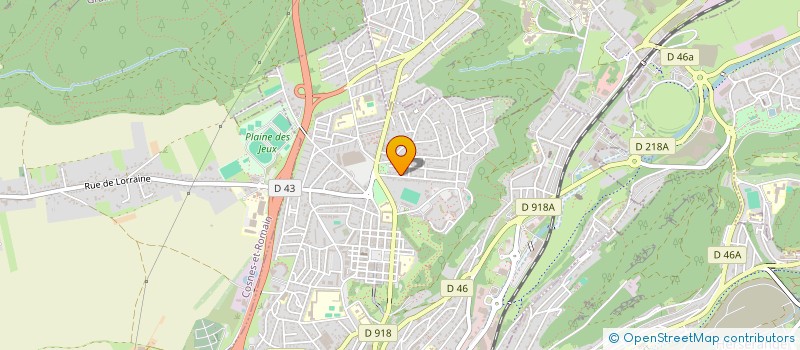 localisation de l'entreprise PILIFRAN  LONGWY