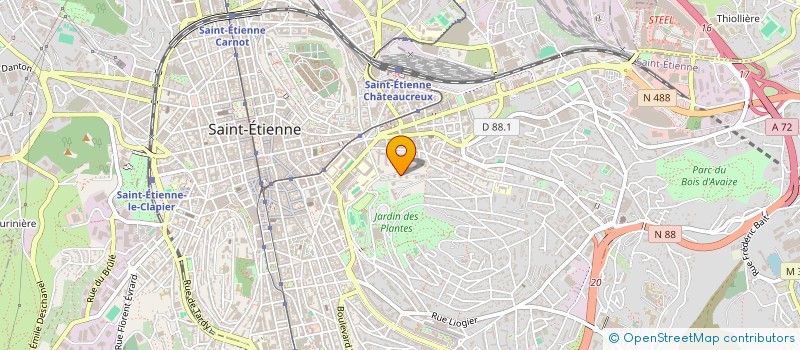 localisation de l'entreprise PILIKATOU  SAINT-ETIENNE