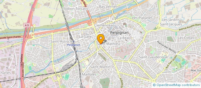 localisation de l'entreprise PILIPOSSIAN à PERPIGNAN