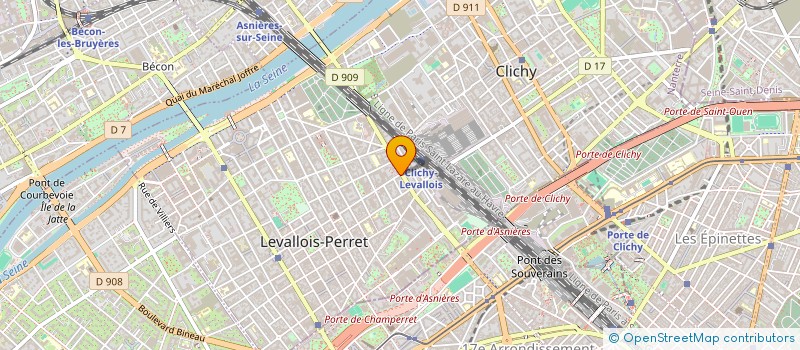 localisation de l'entreprise PILK GROUP à LEVALLOIS-PERRET