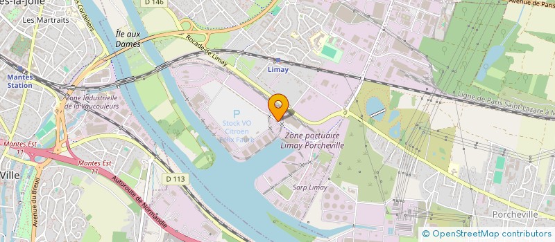 localisation de l'entreprise PILKINGTON HOLDINGS SAS  LIMAY