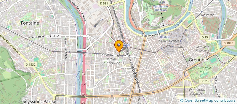 localisation de l'entreprise PILLAEAR  GRENOBLE