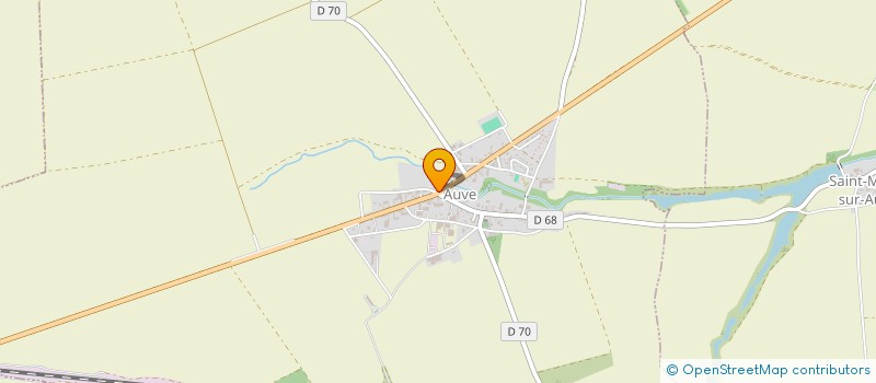 localisation de l'entreprise PILLARD LES ACCRUES  AUVE