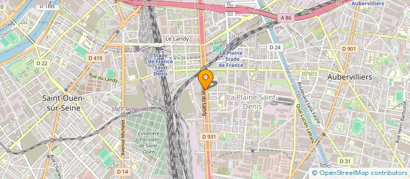 localisation de l'entreprise PILLAYARS MALIGAI SARL à SAINT-DENIS