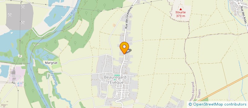 localisation de l'entreprise PILLAYRE IMMO  BEAUREGARD-L'EVEQUE