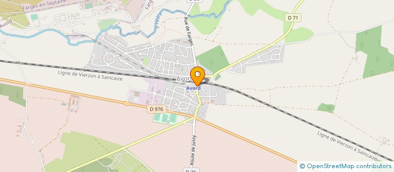 localisation de l'entreprise PILLE  AVORD