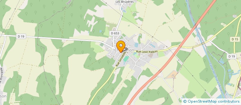 localisation de l'entreprise PILLIERE EURL à LAON