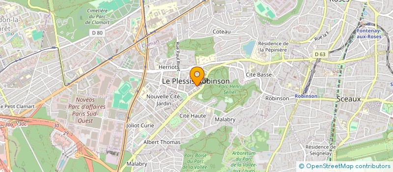 localisation de l'entreprise PILLONFLEURS à LE PLESSIS-ROBINSON