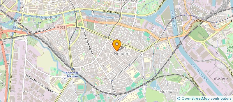 localisation de l'entreprise PILLS à STRASBOURG