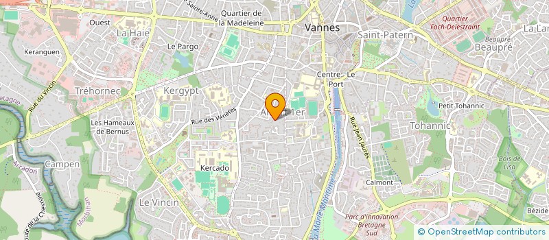 localisation de l'entreprise PILM  VANNES